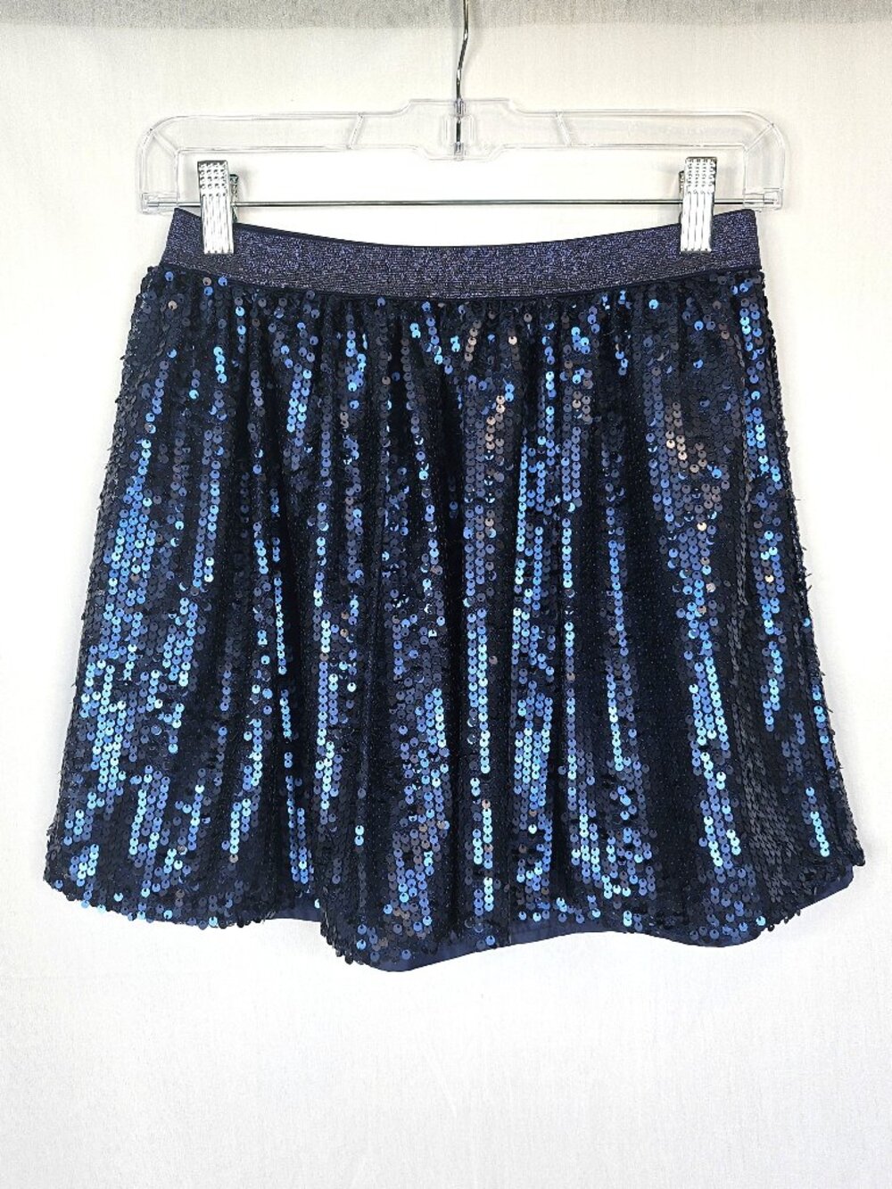 Cat & Jack | Navy Sequin Party Skirt | Halloween Holiday | Girls 10/12
